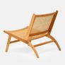 Designer Straw Armchair Image 2