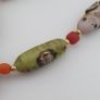 Antique Venetian Style Old Face Glass Beads & Old Face Glass Beads Necklace Image 9