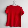 Pre Owned Red Giraffe Graphic T-Shirt Image 3