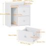 White nightstand Image 6
