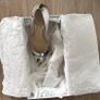 Christian Dior silver leather shoes Image 9