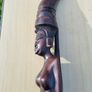 Large traditional African wooden sculpture -  Afrika Museum in Berg en Dal. Image 5