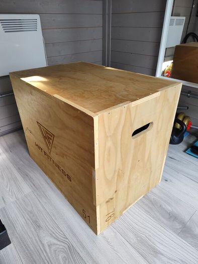 Hit Fitness 3 in 1 Wooden Plyometric Box