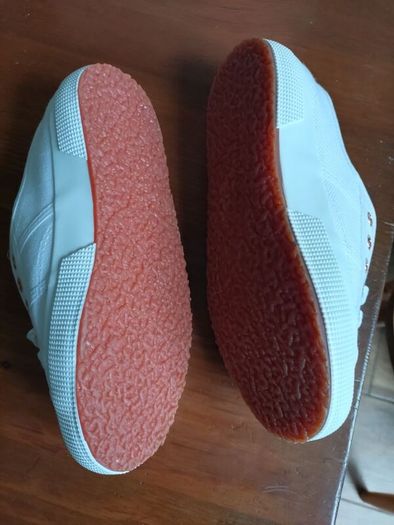 Superga 2750 COTU CLASSICWhite_Rose Gold  , size uk4/eu37