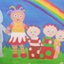 In The Night Garden upsy daisy -Hand painted Picture. Image 4