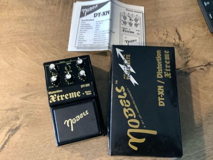 Nobels DT-XN Distortion Xtreme rare pedal box