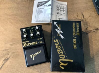 Nobels DT-XN Distortion Xtreme rare pedal box