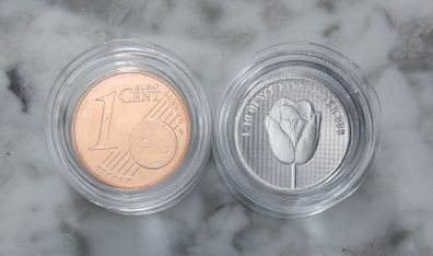 Netherlands Silver (.999) Round - Dutch Silver Tulip - 0.1oz (3.1g)