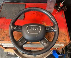 audi steering wheel