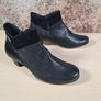 Womens MEPHISTO MICHAELA ankle boots black leather booties low heel  Size UK 3.5 EU 36.5 BRAND NEW Image 7
