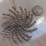 V large brooch, star burst design, D18 post 4e Image 2