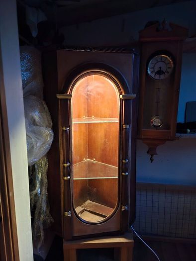 Old Teak Display Unit 35