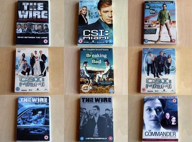 Crime drama TV shows (DVD)
