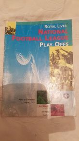 1992 NFL Play Offs programme
