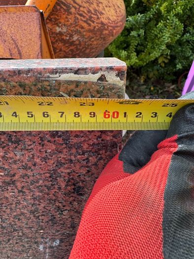 Granite top with sink