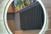 LED Bathroom Mirror Gold
