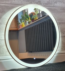 LED Bathroom Mirror Gold