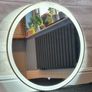 LED Bathroom Mirror 70cm Antifog Demister Image 2