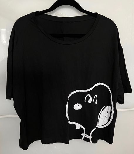 Plus Size Crop T-shirt Size 2XL