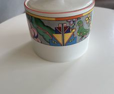 Beautiful Art Deco Style Vintage Sugar Bowl /Trinket