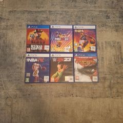 PlayStation games ps4 and ps5 games price in description