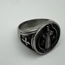 Religious SIGNET ring Image 3