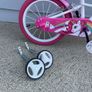Girls 16" Unicorn Bike with stabilisers, by Dino Bikes Image 6
