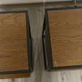 Oak wood bedside table In great condition. Image 2