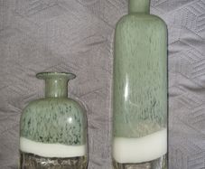 Two Benny Motzfeldt vases for the Norwegian manufacturer Plus