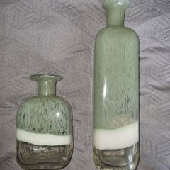Two Benny Motzfeldt vases for the Norwegian manufacturer Plus