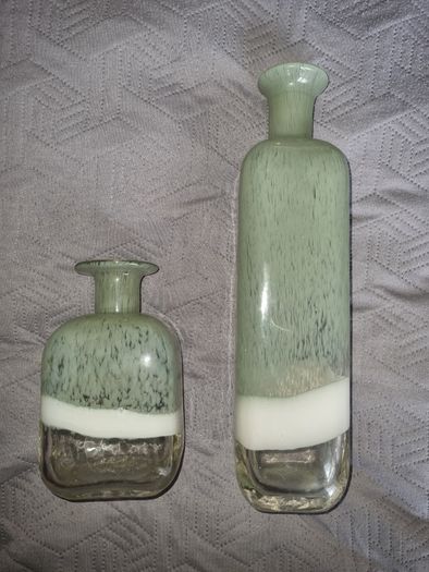 Two Benny Motzfeldt vases for the Norwegian manufacturer Plus