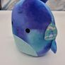 Squishmallows Sea Life Squad Cyan Whale, 7.5 Inch Plush Image 3