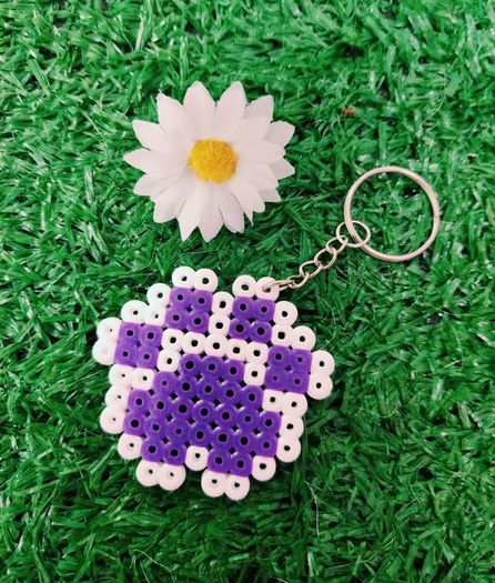 paw print keyrings - new. Handmade