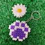 paw print keyrings - new. Handmade Image 5