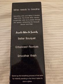 Wine Aerator (unopened)