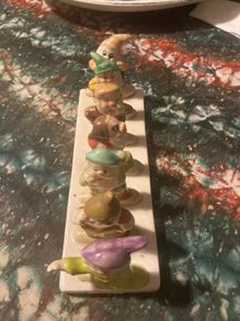 Disney Snow White seven dwarfs toast rack