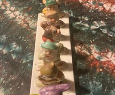 Disney Snow White seven dwarfs toast rack
