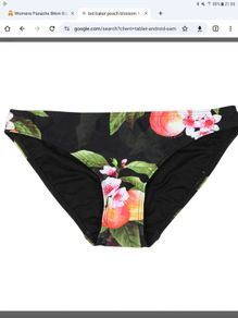 Ted Baker - Bikini Brief - Black Multi - Size 1 - BNWT RRP 40