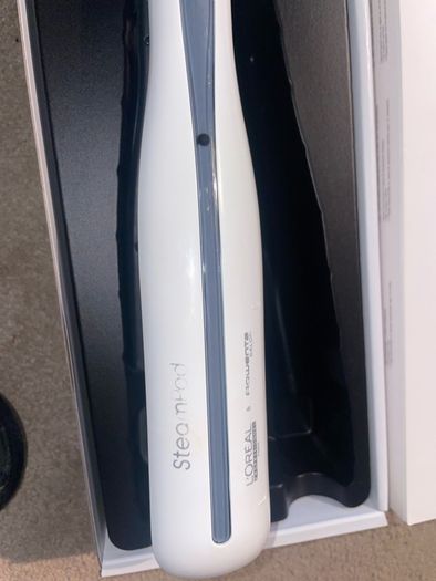 SteamPod V3 Hair Straightener - White