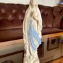 Beautiful Virgin Mary Statue by Dupont France Lourdes Early 20th Century Image 2