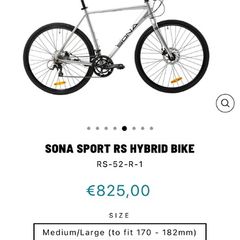 Sona Sport RS Hyrbid Bike