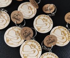 Little pocket hug keyring/token