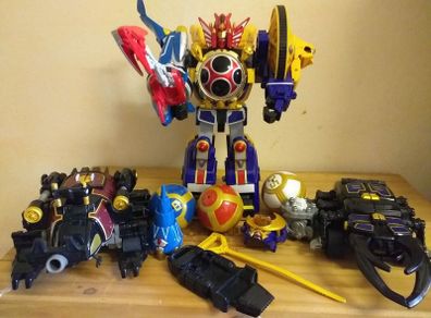 Vintage power rangers megazord lot