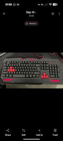 gaming keyboard and mouse set