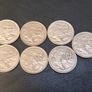 1966 - 2008 Australian 20 Cent coins x7 Job Lot Platypus Image 2