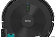 Robot Vacuum Cleaner with Mop: 5000Pa 3-in-1 Robotic Vacuum with Gyroscope Navigation, APP &amp; Alexa Control, Quiet &amp; Slim Auto-Recharge Robot Hoover Ideal for Pet Hair, Hard Floors and Carpets
