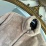 Uniqlo beige / camel teddy bear fur jacket sherpa XS Image 2