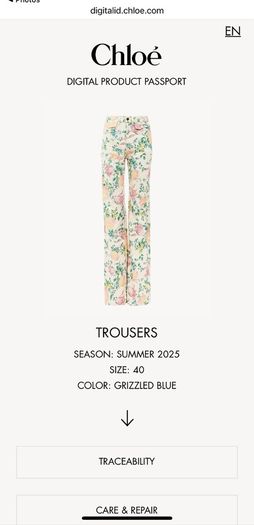 Chloe High-rise Flare Jeans In Denim