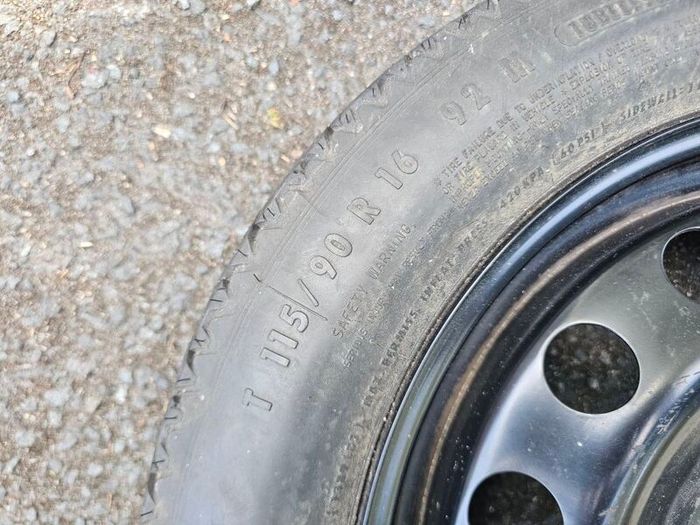 BMW spare wheel