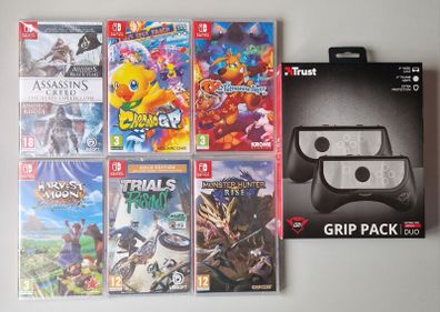 Nintendo Switch Games and Accessory Bundle